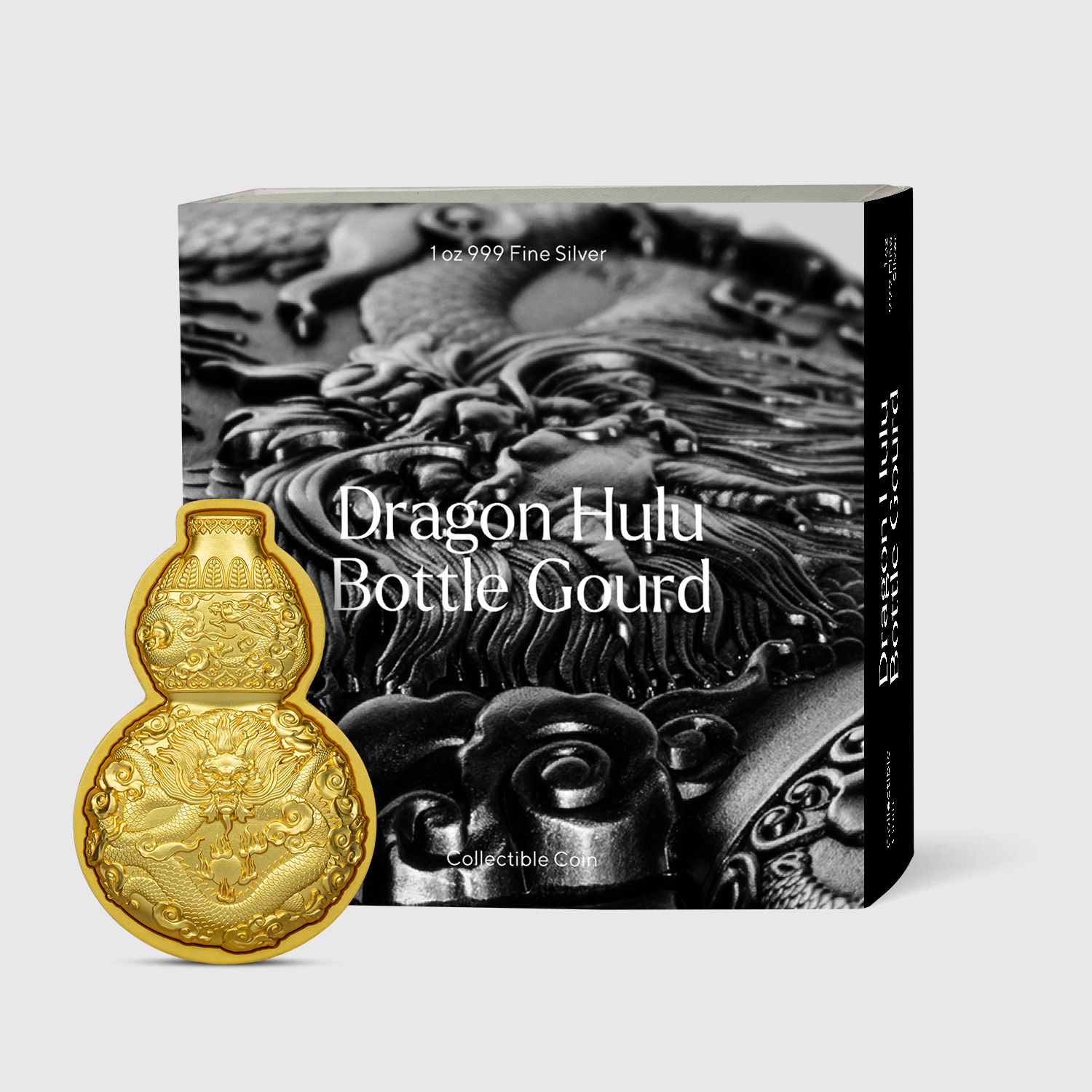 2023 Dragon Hulu Bottle Gourd Gold Gilded 1oz Silver Coin Packaging.jpg